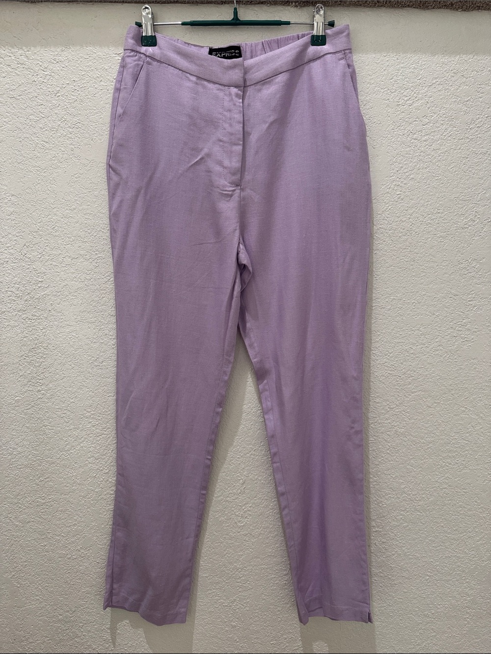 Express Women’s Lilac Slim Trousers Size 8 NWT